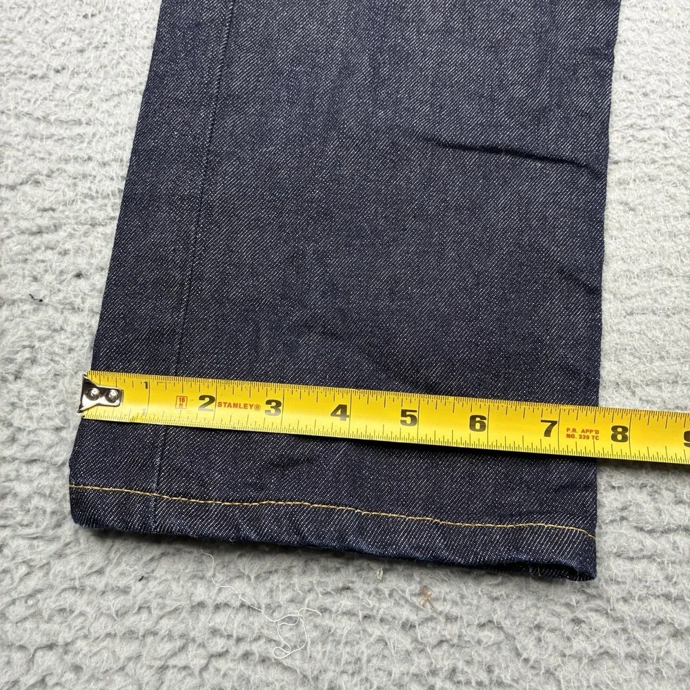 Detroit Denim Co Jeans Men's 35 (33x31) Blue Straight Leg Denim Pants